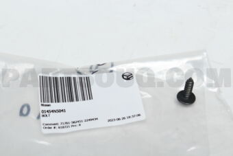 Nissan 01454N5041 BOLT