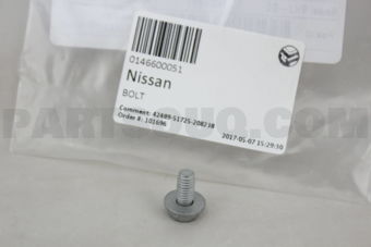 Nissan 0146600051 BOLT