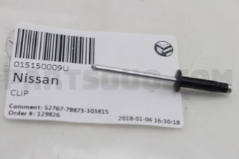 Nissan 015150009U CLIP