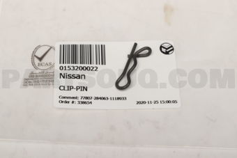 Nissan 0153200022 CLIP-PIN