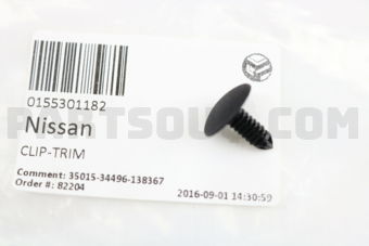 Nissan 0155301182 CLAMP