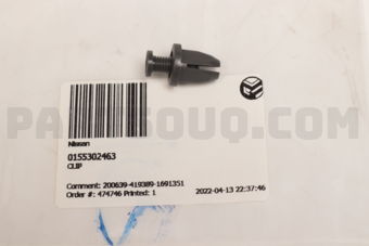 Nissan 0155302463 CLIP