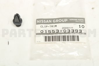 Nissan 0155303393 CLIP-TRIM