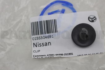 Nissan 0155304691 CLIP