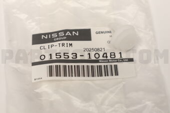 Nissan 0155310481 CLIP