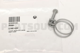 Nissan 0155501161 CLAMP-HOSE