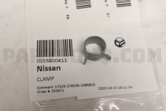 Nissan 0155800411 CLAMP