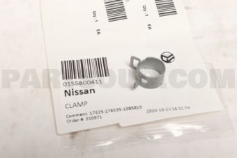 Nissan 0155800411 CLAMP