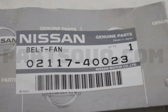 Nissan 0211740023 BELT-COMPRESSOR