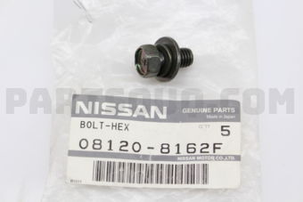 Nissan 081208162F BOLT-HEX