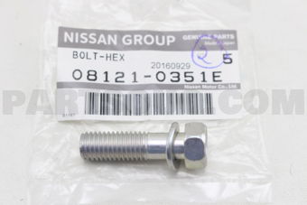 Nissan 081210351E BOLT-HEX