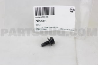 Nissan 081466122G BOLT