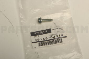 Nissan 081A86201A BOLT