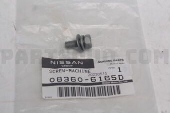 Nissan 083606165D SCREW-MACHINE