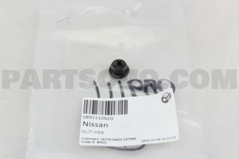 Nissan 089111062G NUT