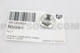Nissan 089183081A NUT