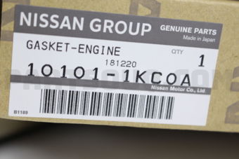 Nissan 101011KC0A GASKET KIT-ENGINE REPAIR