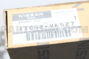 Nissan 11042VK527 GASKET KIT-VALVE REGRIND