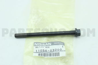 Nissan 1105603J00 BOLT-CYLINDER HEAD