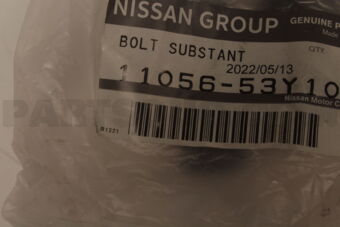 Nissan 1105653Y10 BOLT-CYLINDER HEAD