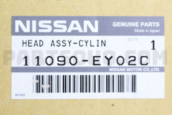 Nissan 11090EY02C HEAD ASSY-CYLINDER,LH