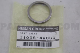 Nissan 110984W060 SEAT-VALVE,INTAKE