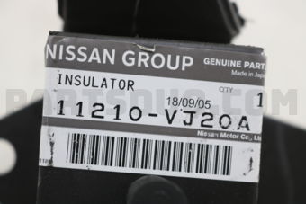 Nissan 11210VJ20A INSULATOR-ENGINE MOUNTING,FRONT