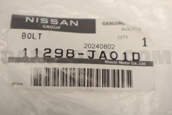 Nissan 11298JA01D BOLT