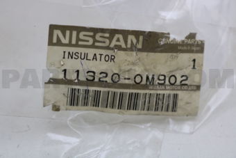 Nissan 113200M902 INSULATOR-ENGINE MOUNTING,REAR