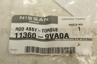 Nissan 113609VA0A ROD ASSY-TORQ