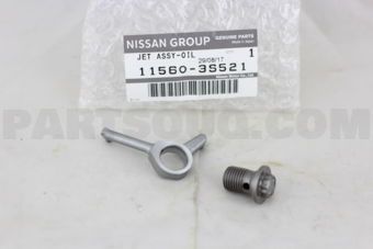 Nissan 115603S521 JET ASSY-OIL
