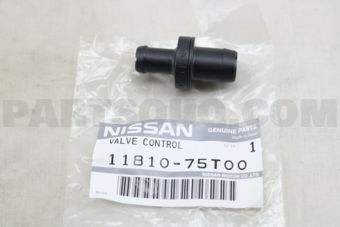 Nissan 1181075T00 POSITIVE CRANKCASE VENTILATION VALVE