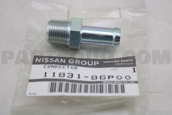Nissan 1183186P00 CONNECTOR