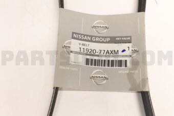 Nissan 1192077AXM BELT-P/S.O/PUMP