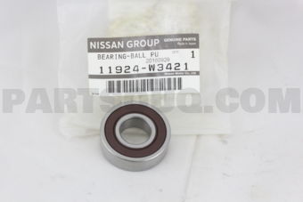 Nissan 11924W3421 BEARING-INDER PULLEY