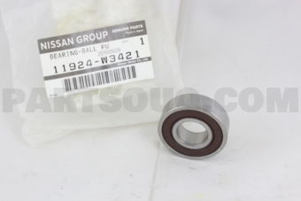 Nissan 11924W3421 BEARING-INDER PULLEY