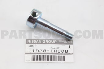 Nissan 119281HC0B SHAFT-IDLER PULLEY