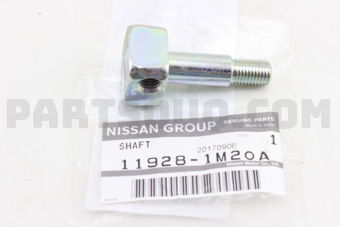 Nissan 119281M20A SHAFT-IDLER PULLEY