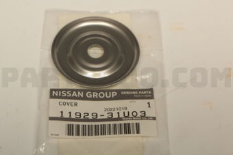 Nissan 1192931U03 COVER-DUST
