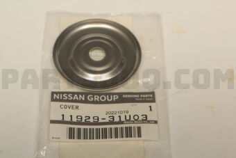 Nissan 1192931U03 COVER-DUST
