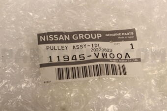 Nissan 11945VW00A PULLEY ASSY-IDL