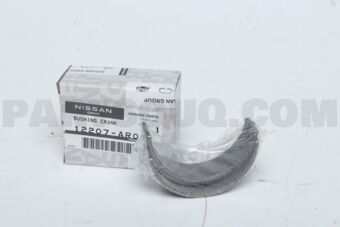 Nissan 12207AR05A BEARING-CRANKSHAFT
