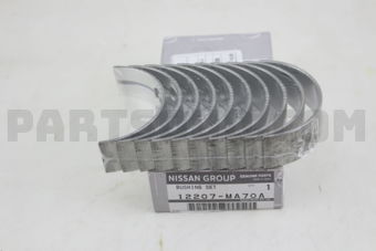 Nissan 12207MA70A BEARING SET-CRANKSHAFT