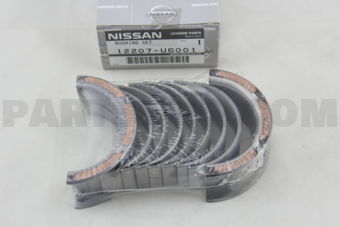 Nissan 12207U6001 BEARING SET-CRANKSHAFT