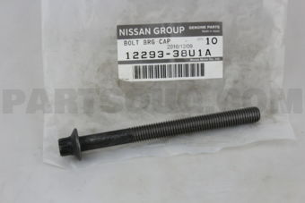 Nissan 1229338U1A BOLT-MAIN BEARING CAP