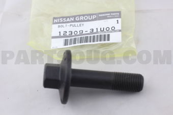 Nissan 1230931U00 BOLT-PULLEY,CRANKSHAFT
