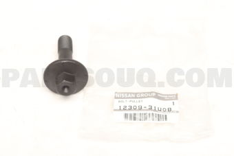 Nissan 1230931U0B BOLT-PULLEY,CRANKSHAFT