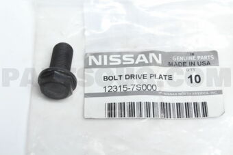 Nissan 123157S000 BOLT-FLYWHEEL