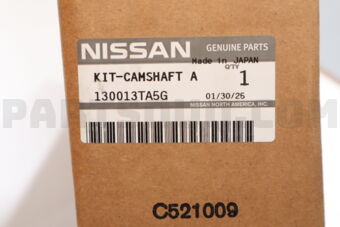 Nissan 130013TA5G CAMSHAFT ASSY