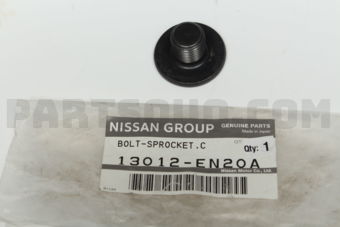 Nissan 13012EN20A BOLT-SPROCKET,CAMSHAFT